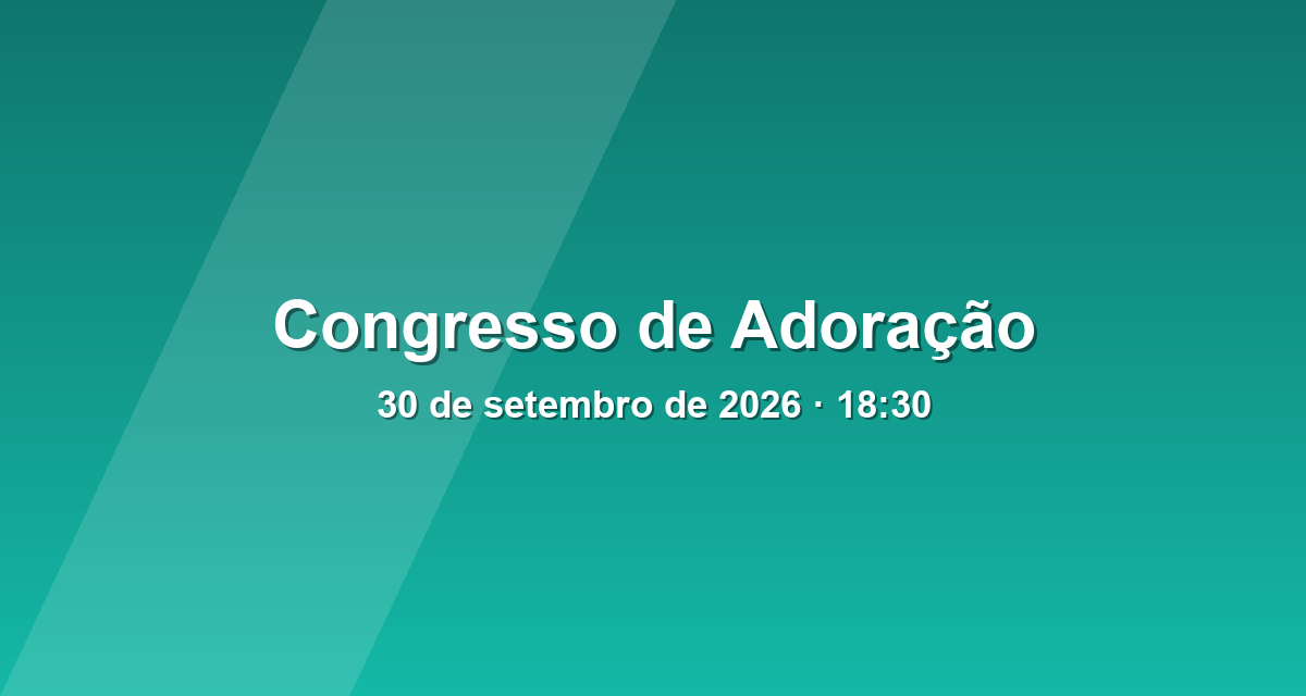 Congresso de Adoração