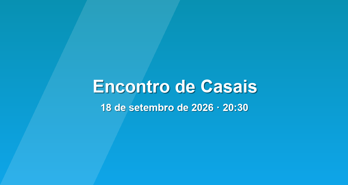 Encontro de Casais