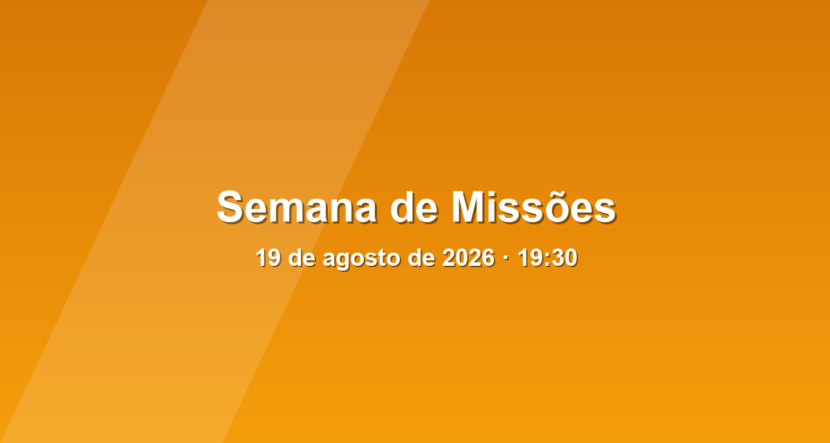 Semana de Missões